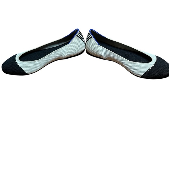 NWOB Rothy's The Square Flat in Tuxedo - Picture 11 of 14